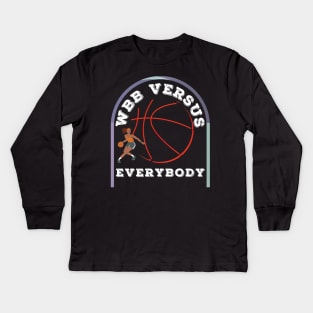 WBB vs Everybody - Dawn Staley Kids Long Sleeve T-Shirt